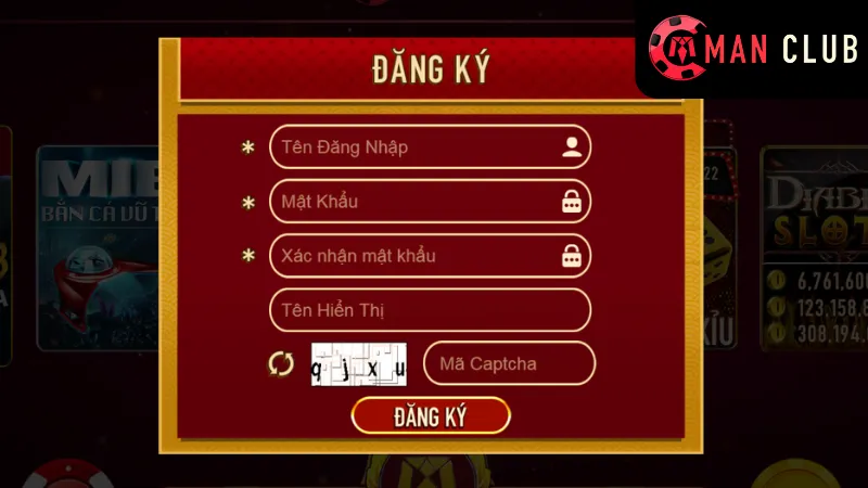 Đăng Ký Manclub - Khám Phá Cách Đăng Ký Tài Khoản Manclub 2 Quy trình đăng ký tài khoản ManClub